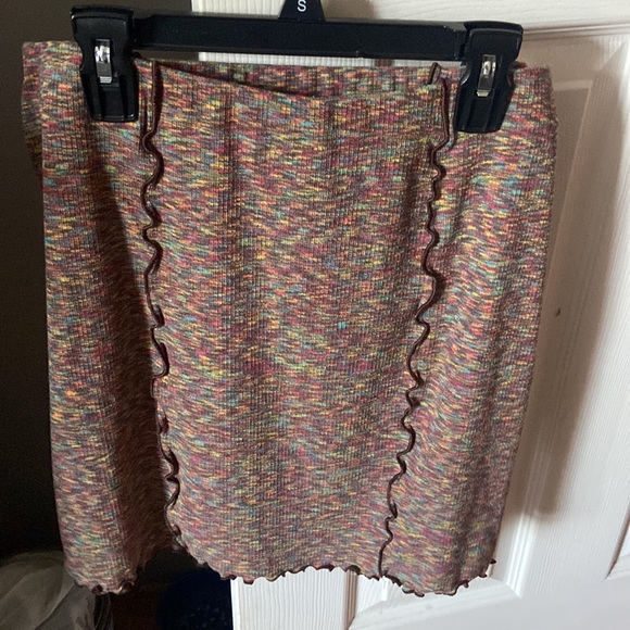 Women skirts white/tale color and multicolor - Picture 2 of 2